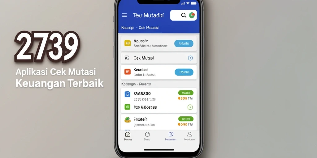 Antarmuka aplikasi Cek Mutasi yang informatif dan mudah dipahami.