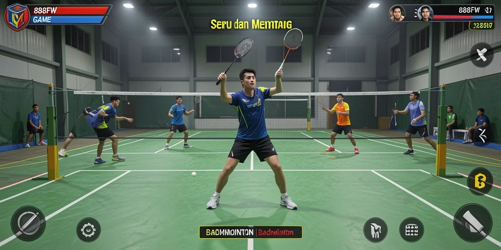 Antarmuka pengguna 888FW yang menarik dan intuitif.