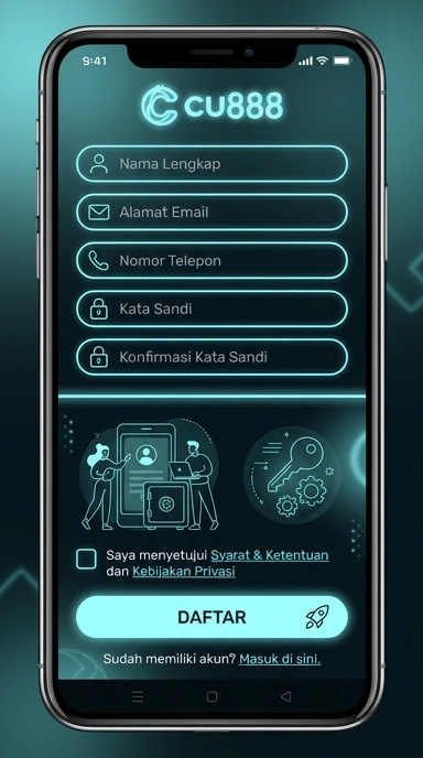 Panduan Registrasi Akun Baru cu888 untuk Android Indonesia
